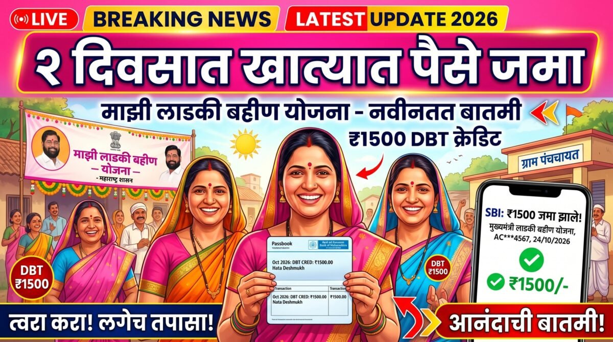 Ladki Bahin Yojana Latest News 2026